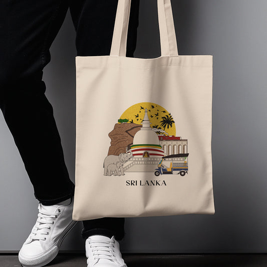 Sri Lanka Personalized Tote Bag