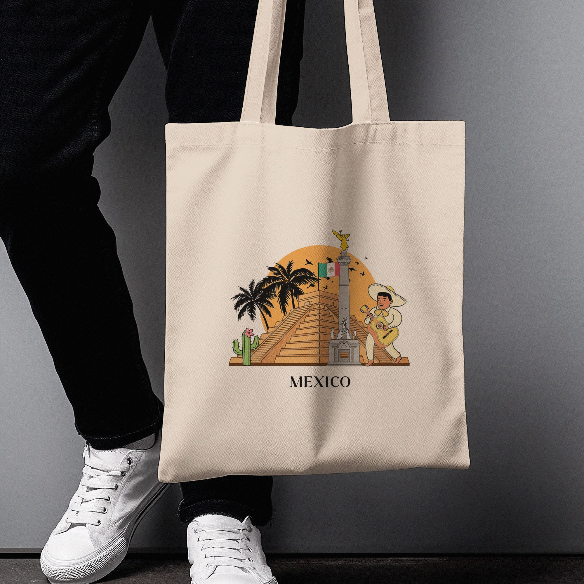 Mexico Personalized Tote Bag – Travel Journal Company