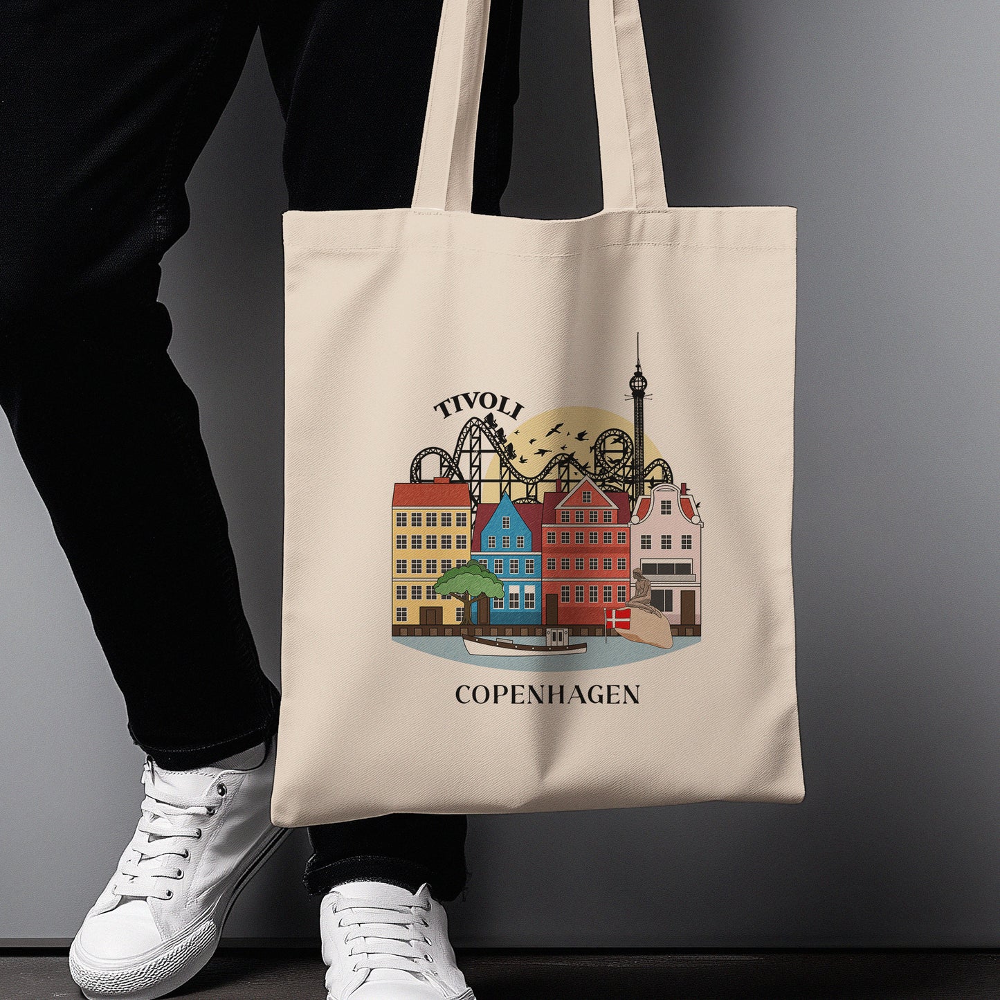 Copenhagen Personalized Tote Bag