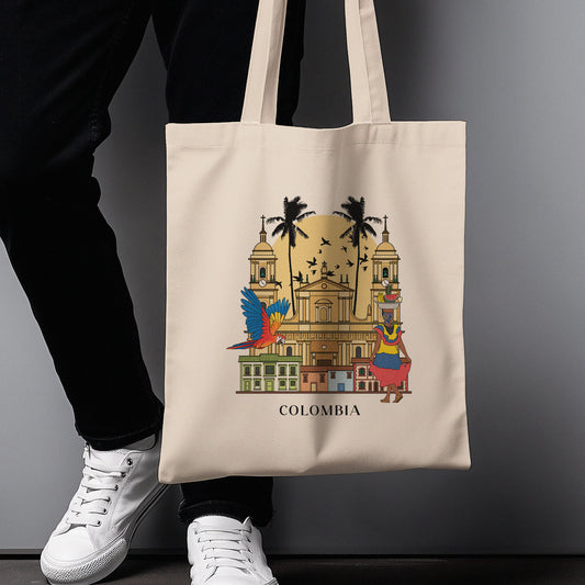 Colombia Personalized Tote Bag