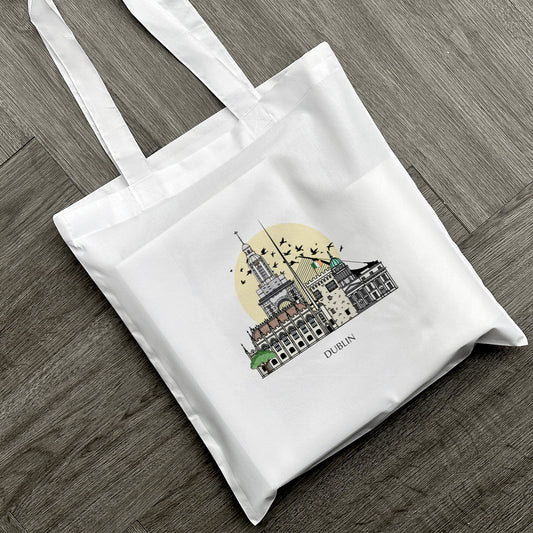 Dublin Ireland Personalised Tote Bag