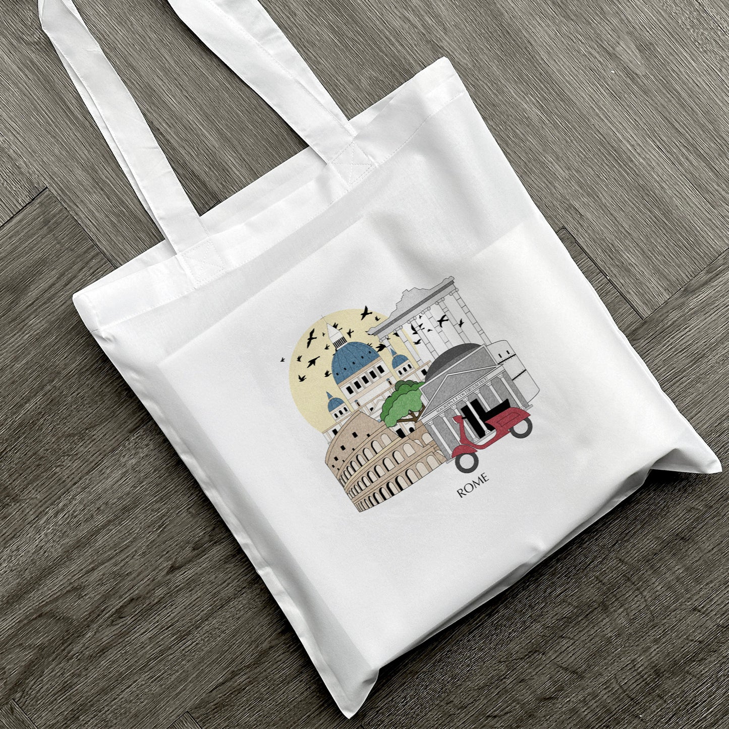 Rome Italy Personalised Tote Bag