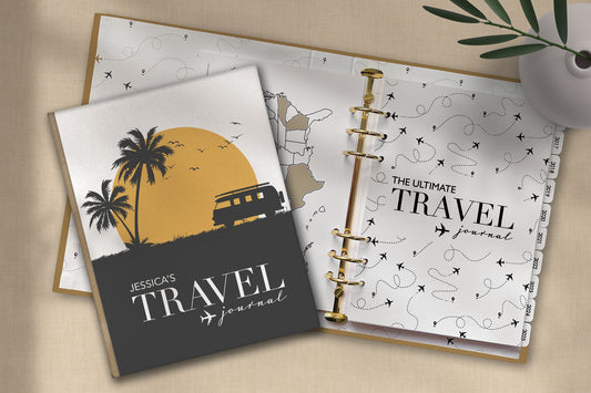 Ultimate Travel Journal Binder - Sunset