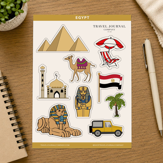 Egypt - Cairo Travel Stickers