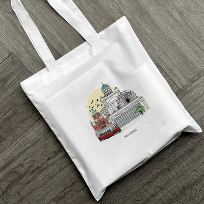 Helsinki Finland Personalised Tote Bag