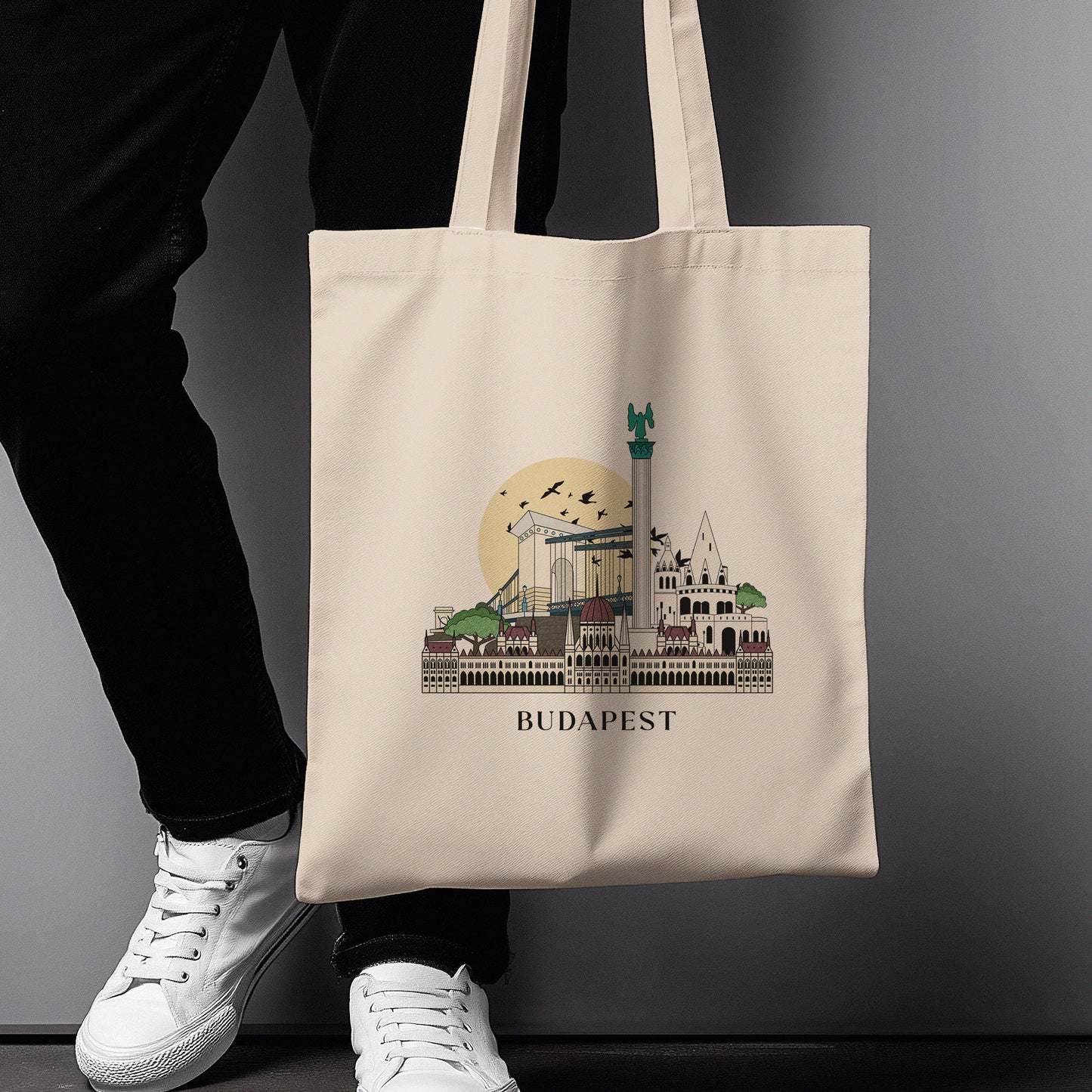 Budapest Personalized Tote Bag