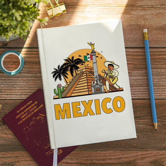 Mexico Notebook Illustrated Travel Journal Series