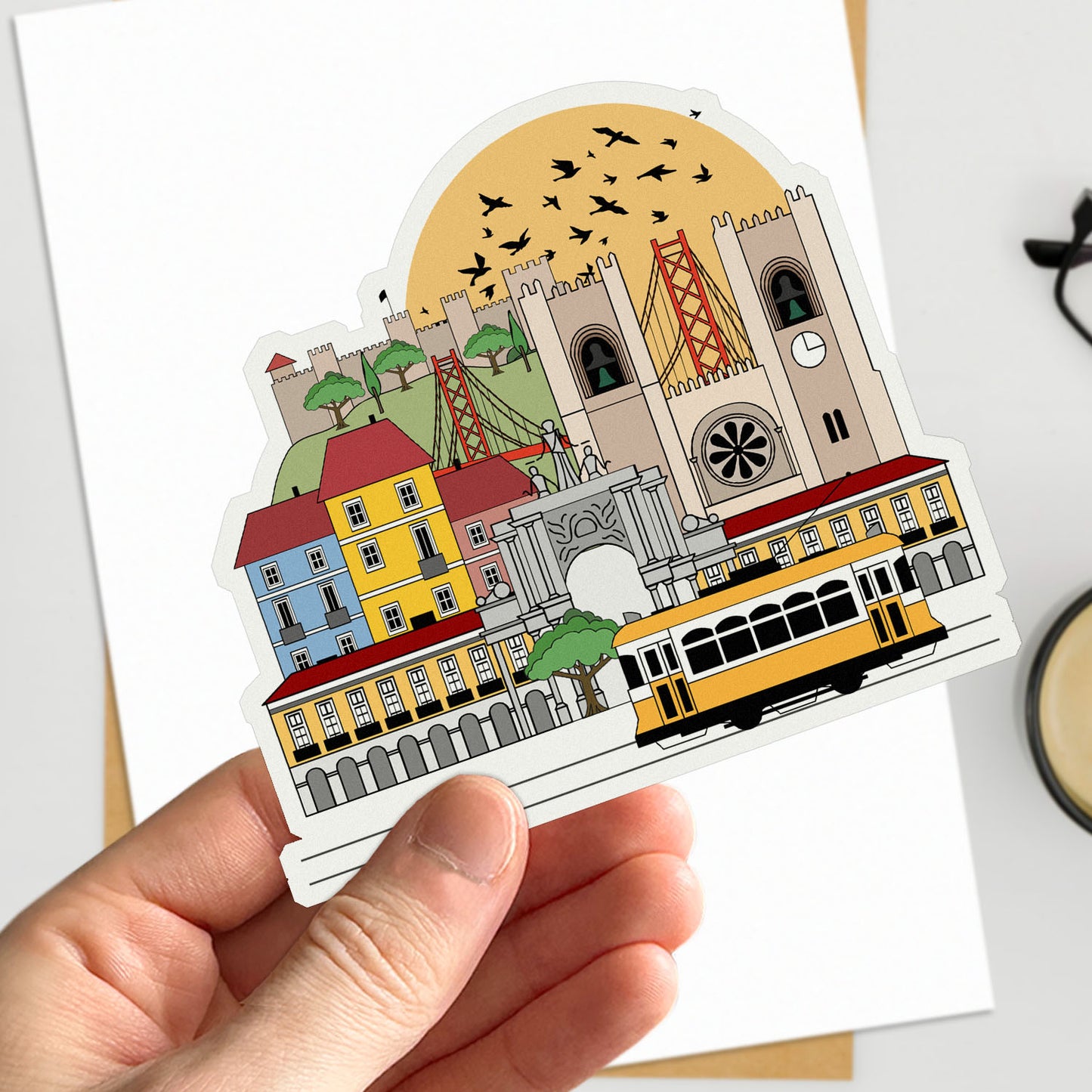 Lisbon Travel Stickers