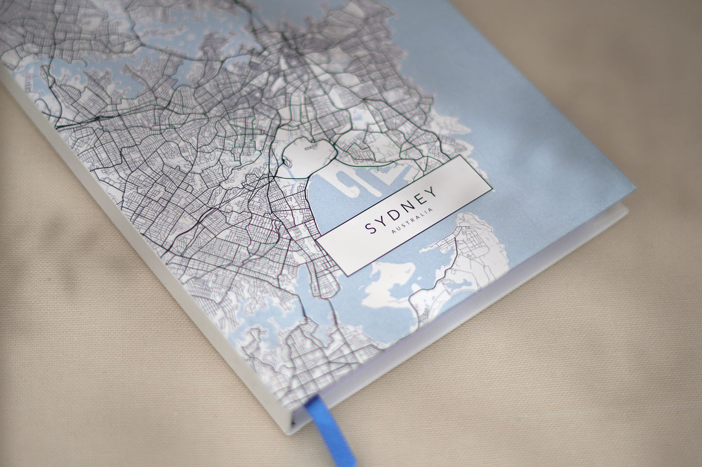 Personalised Amterdam City Map Travel Journal