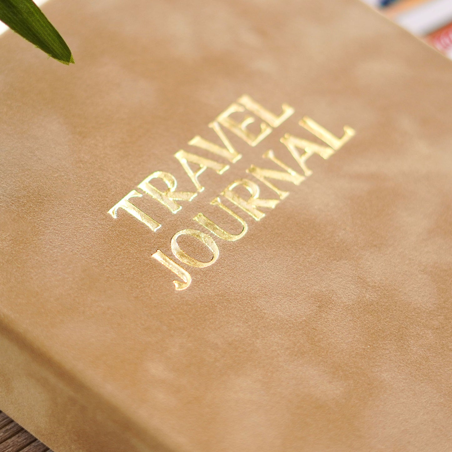 Personalised Travel Journal Binder | Velvet