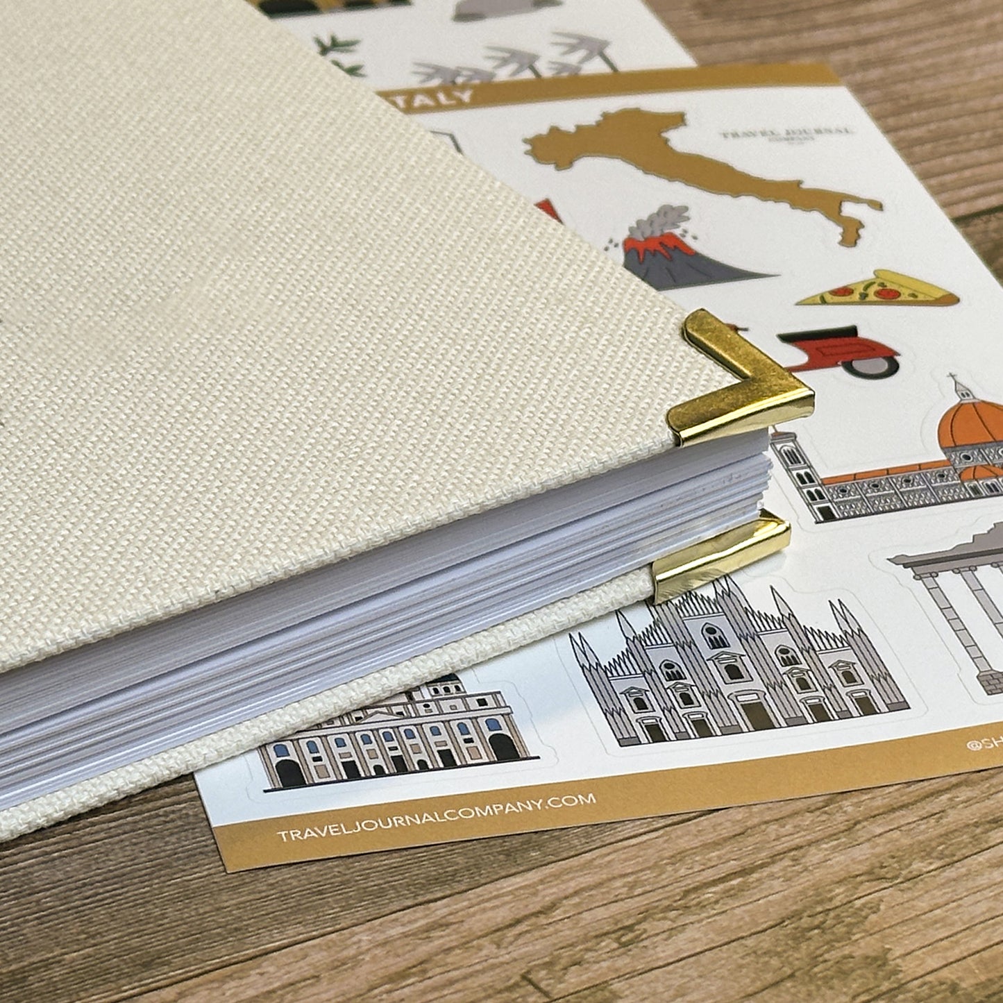 World Map XL Personalised Travel Journal