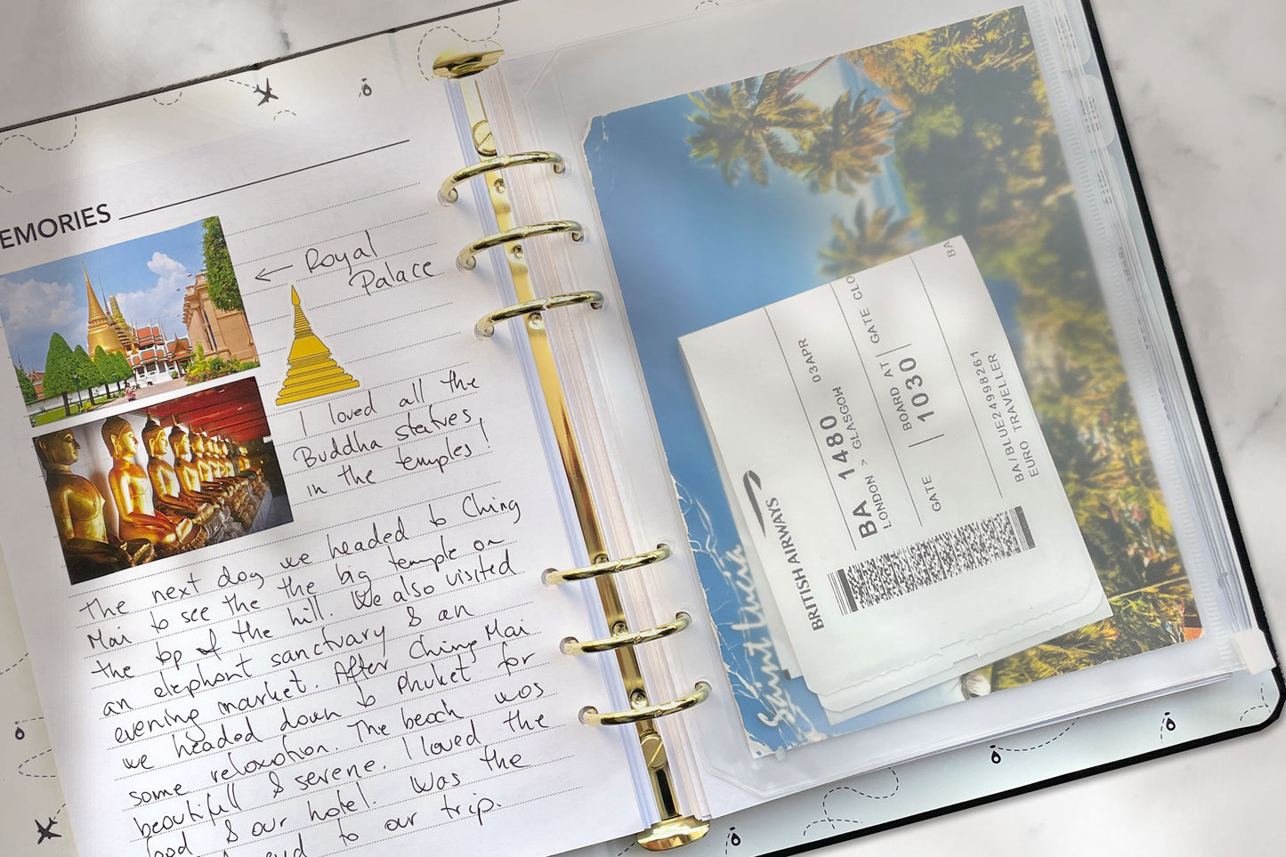 A5 Memorabilia Pocket [5 pack] - Ultimate Travel Journal Insert