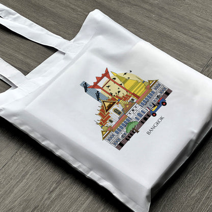 Bangkok Thailand Personalised Tote Bag