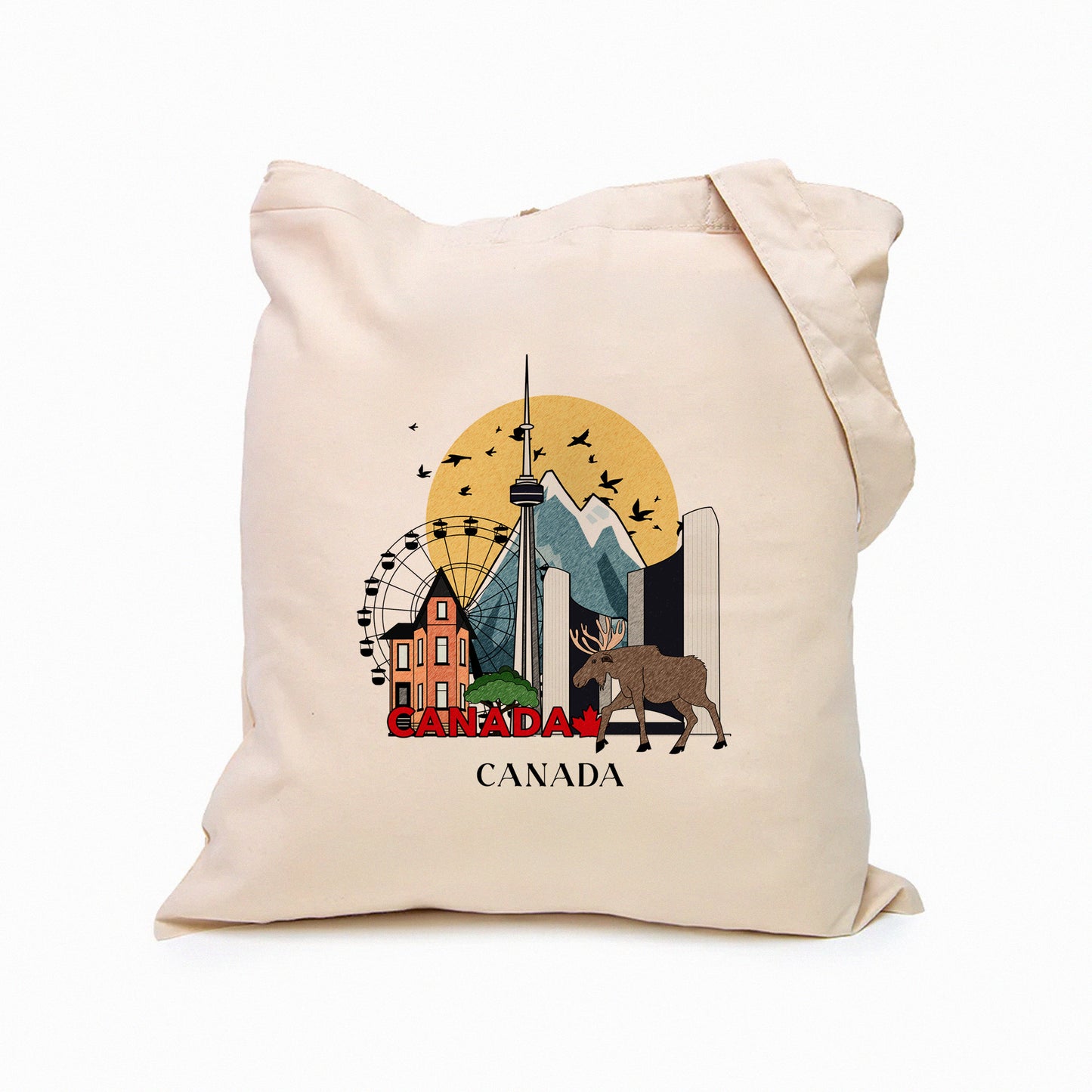 Canada Personalized Tote Bag