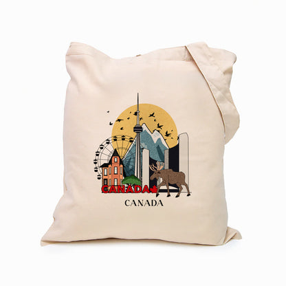 Canada Personalized Tote Bag