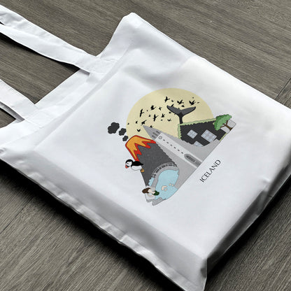 Iceland Personalised Tote Bag