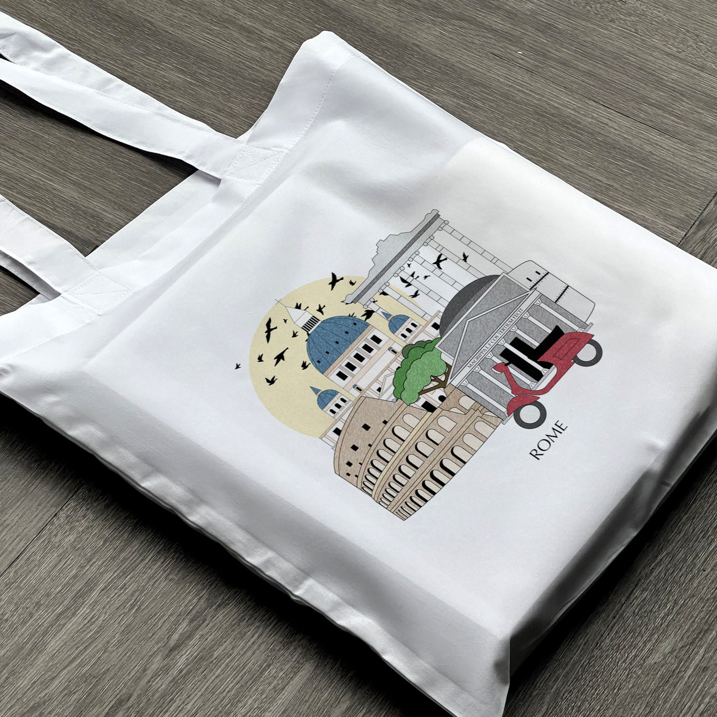 Rome Italy Personalised Tote Bag