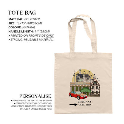 Germany Personalized Tote Bag