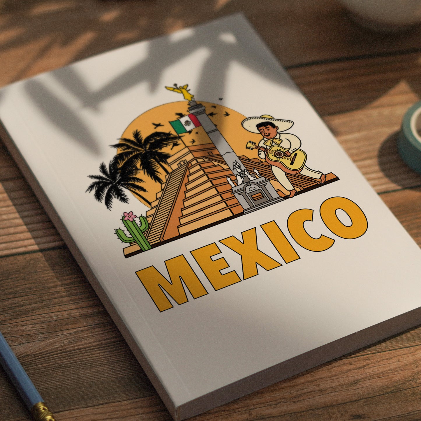 Mexico Notebook Illustrated Travel Journal Series