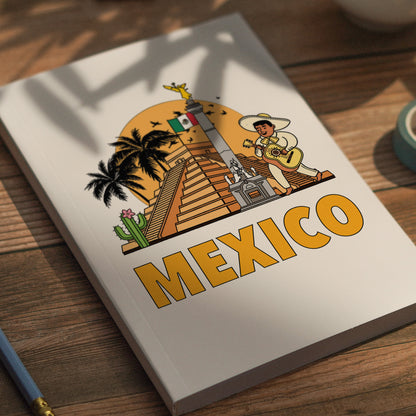 Mexico Notebook Illustrated Travel Journal Series