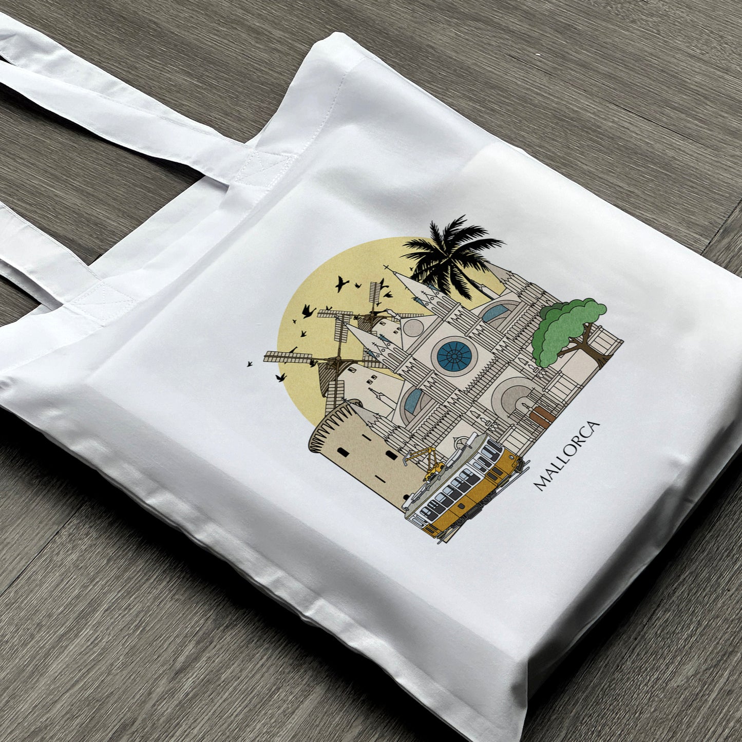 Palma de Mallorca Personalised Tote Bag