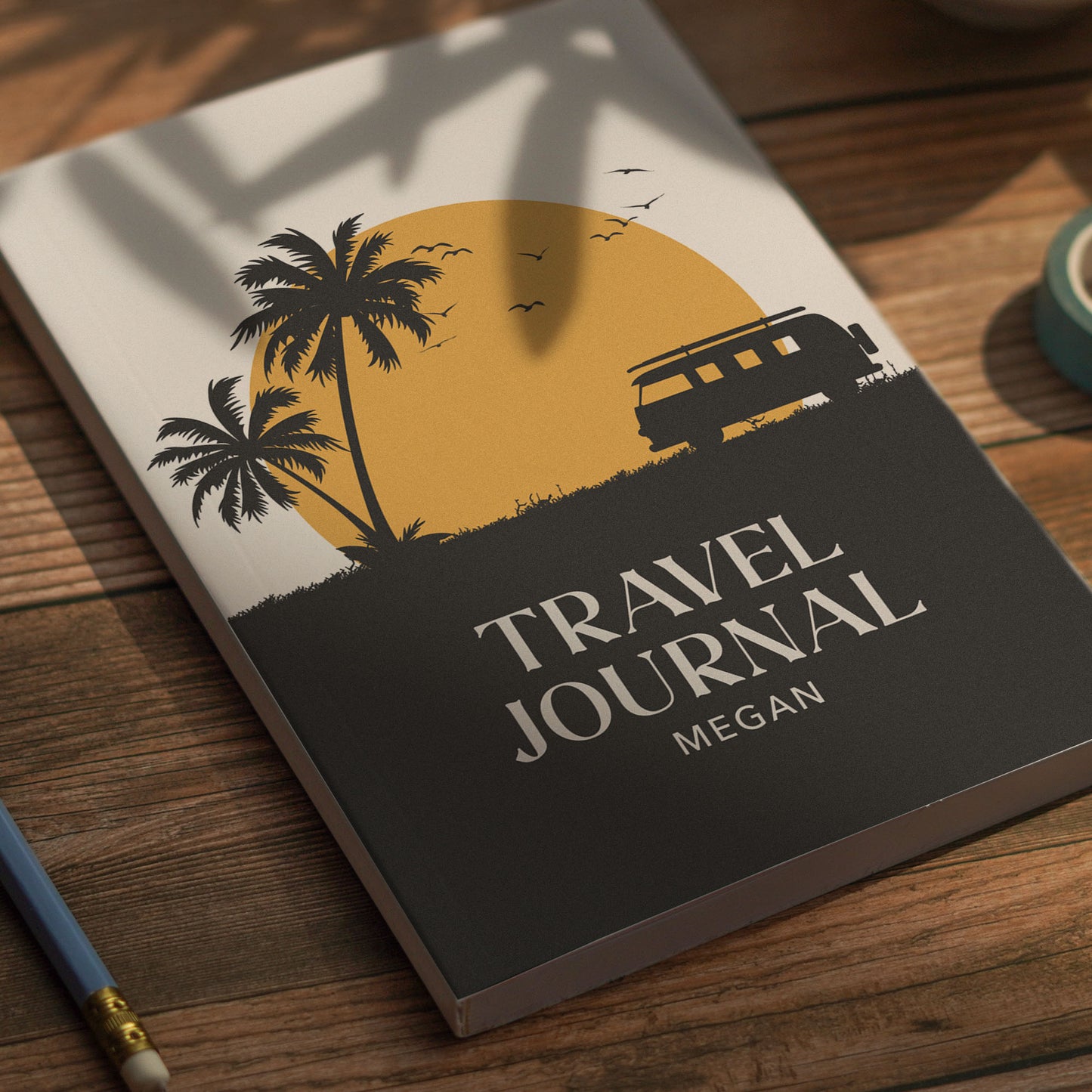 Personalised Travel Journal | Sunset