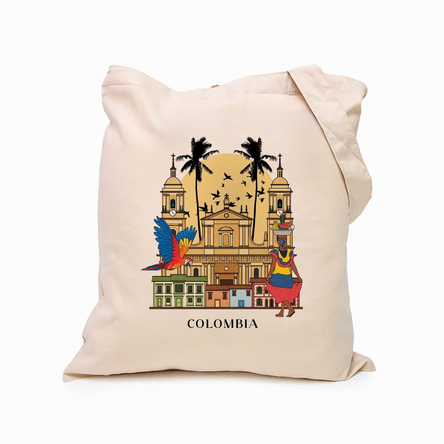 Colombia Personalized Tote Bag
