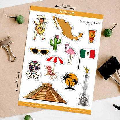 Mexico Travel Stickers