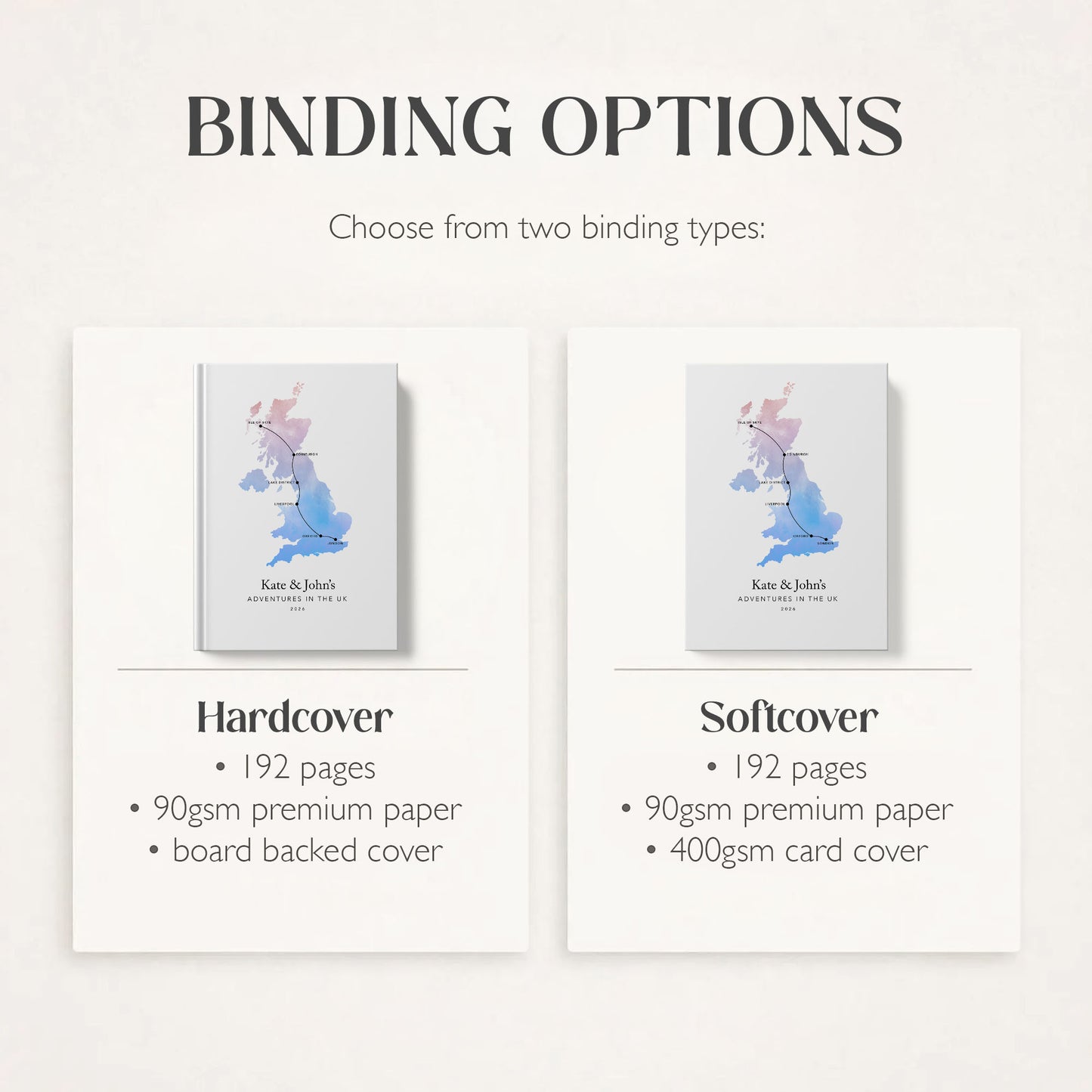 United Kingdom/England Personalised Travel Journal | Travel Map Diary, Planner & Bucket List Book