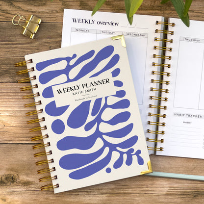 Undated Weekly Planner Diary - Personalised Life organiser