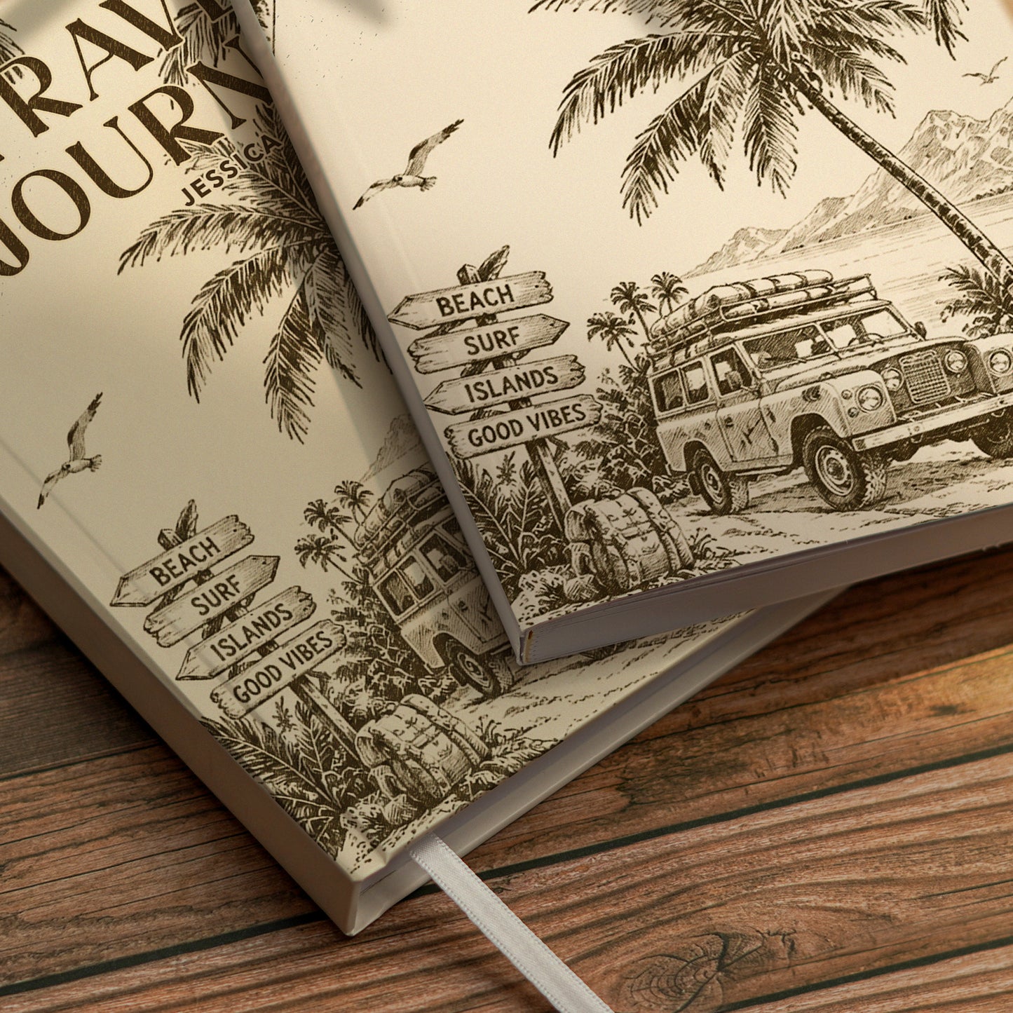 Personalised Travel Journal | Beach