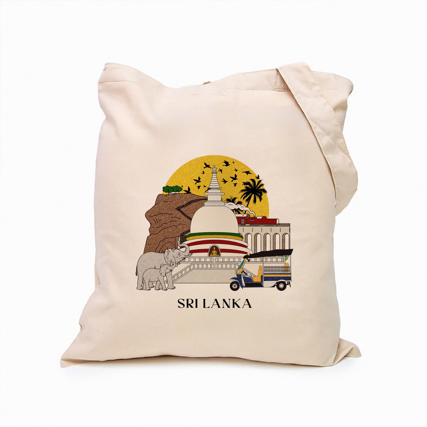 Sri Lanka Personalized Tote Bag