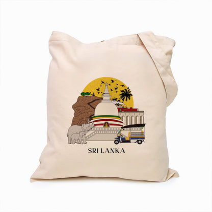 Sri Lanka Personalized Tote Bag
