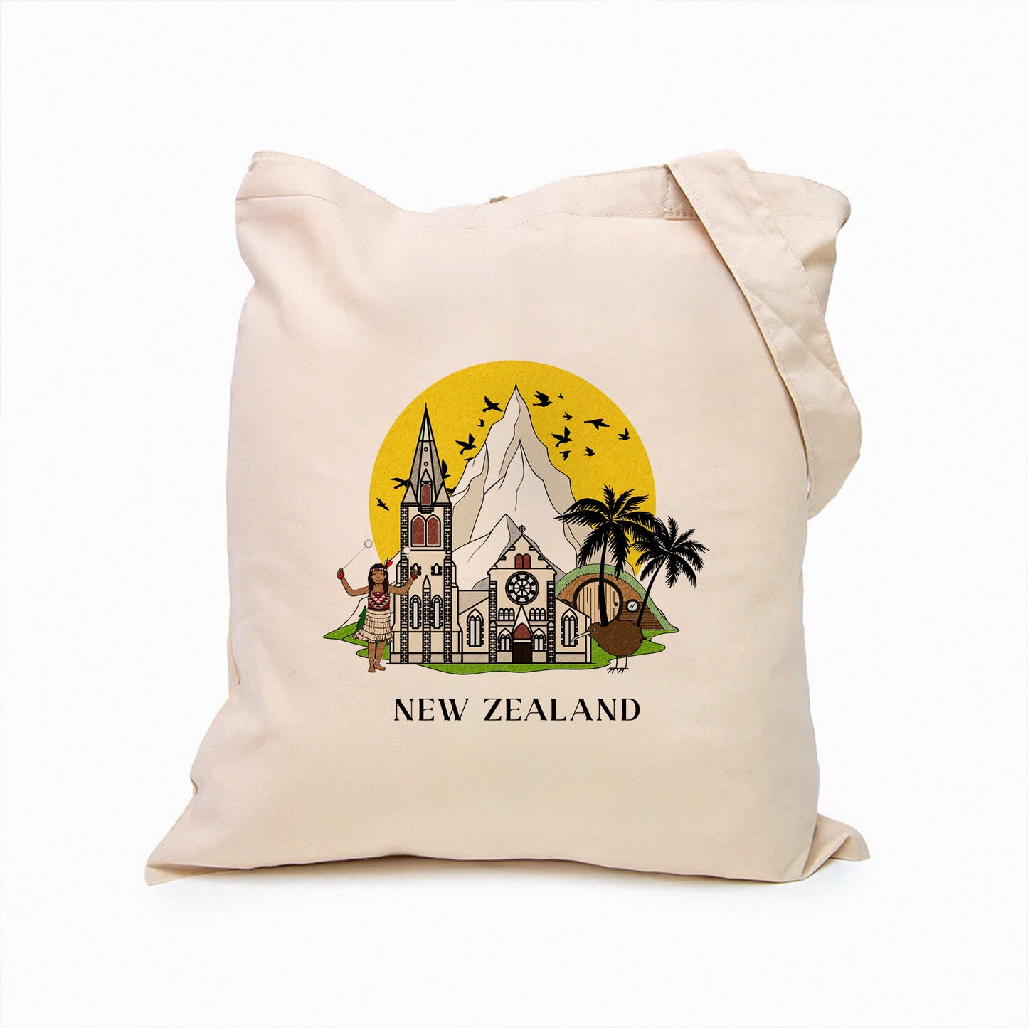 New Zealand Personalized Tote Bag