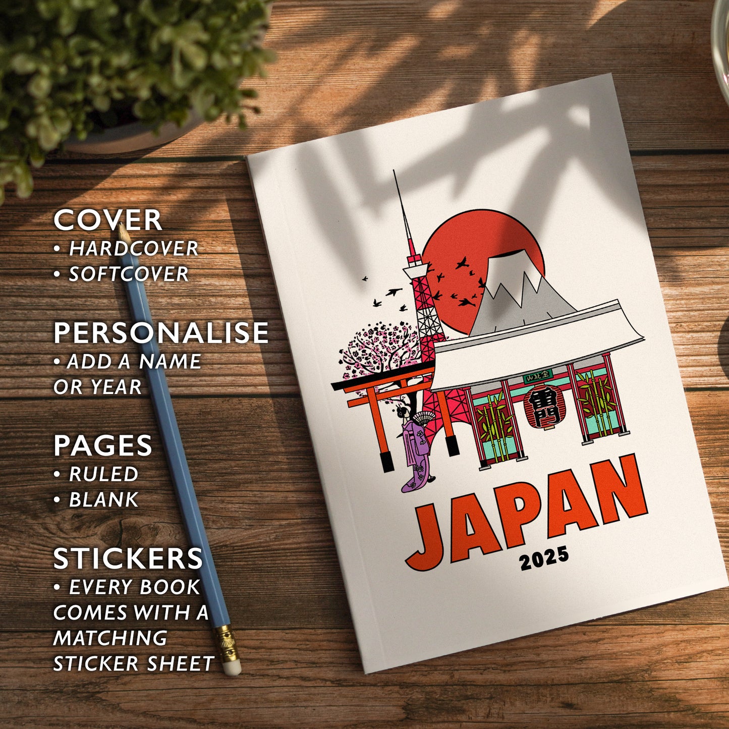 Japan Notebook Illustrated Travel Journal Series