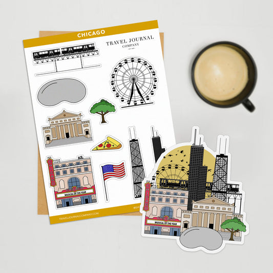 Chicago Travel Stickers