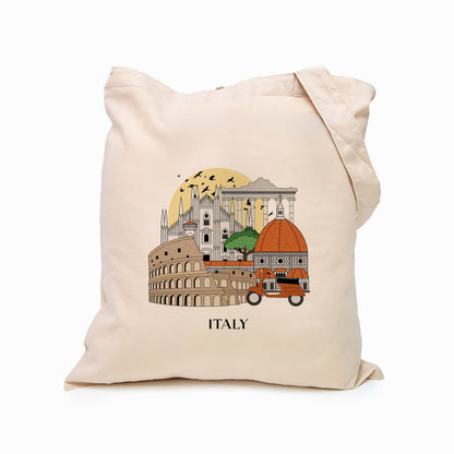 Italy Personalized Tote Bag