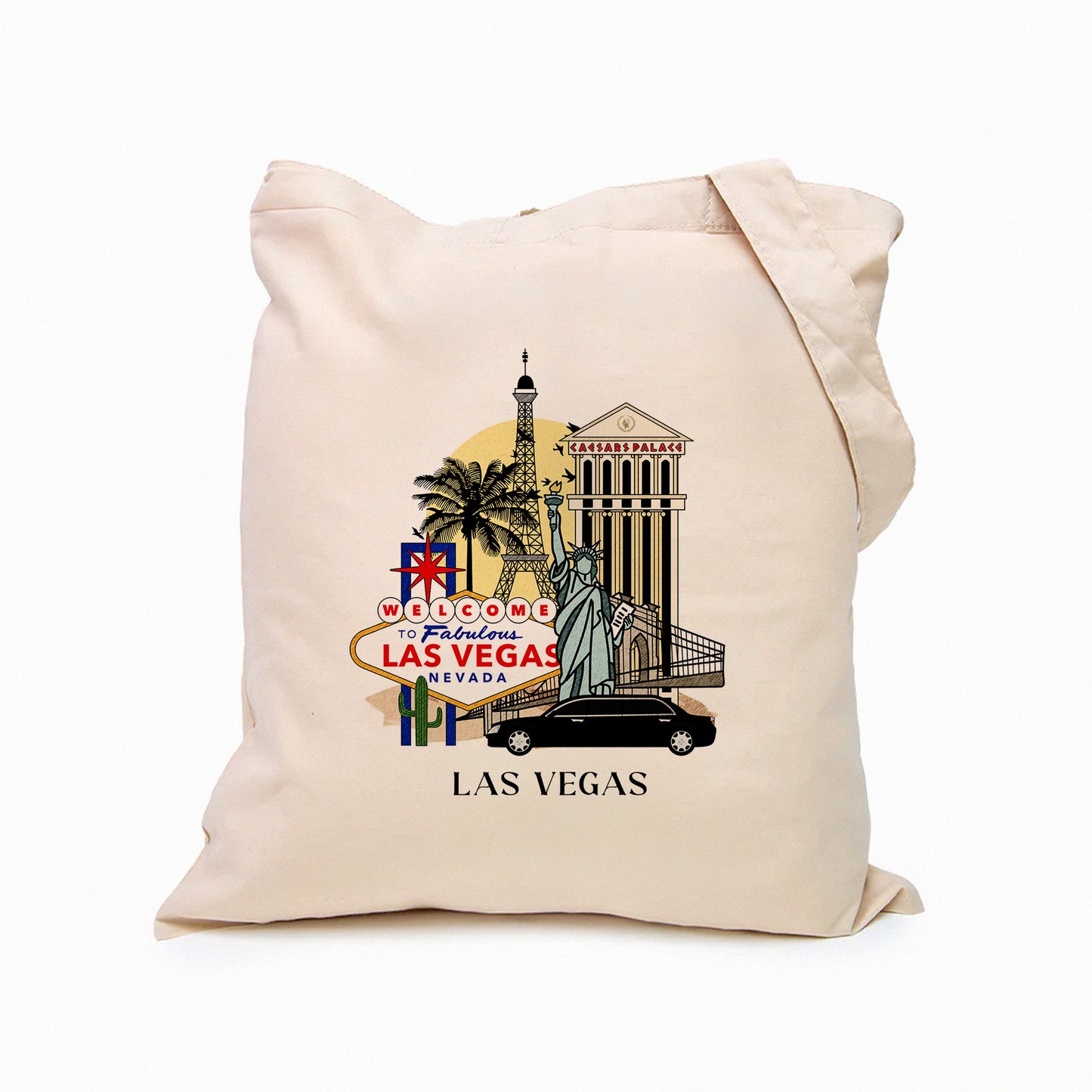 Las Vegas Personalized Tote Bag