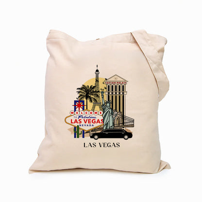 Las Vegas Personalized Tote Bag