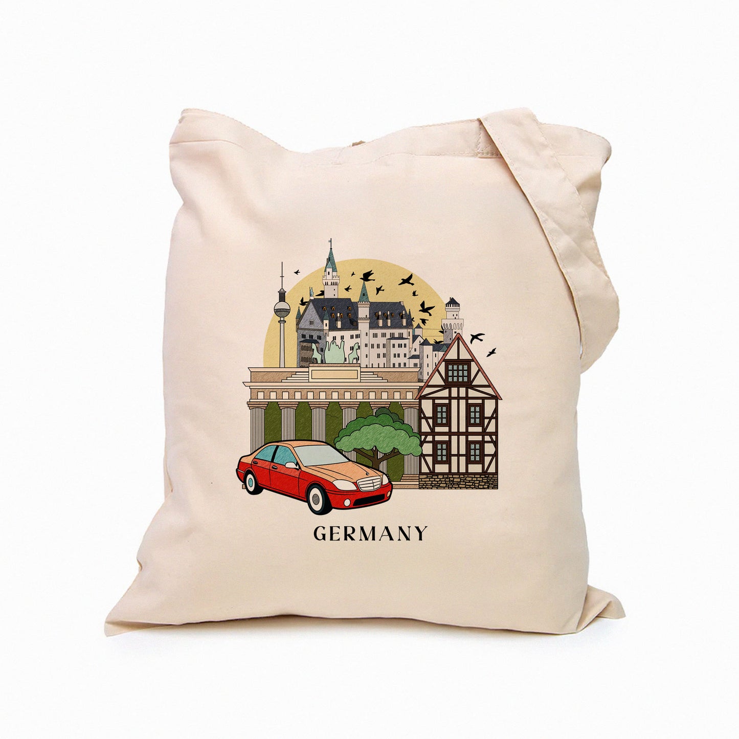 Germany Personalized Tote Bag