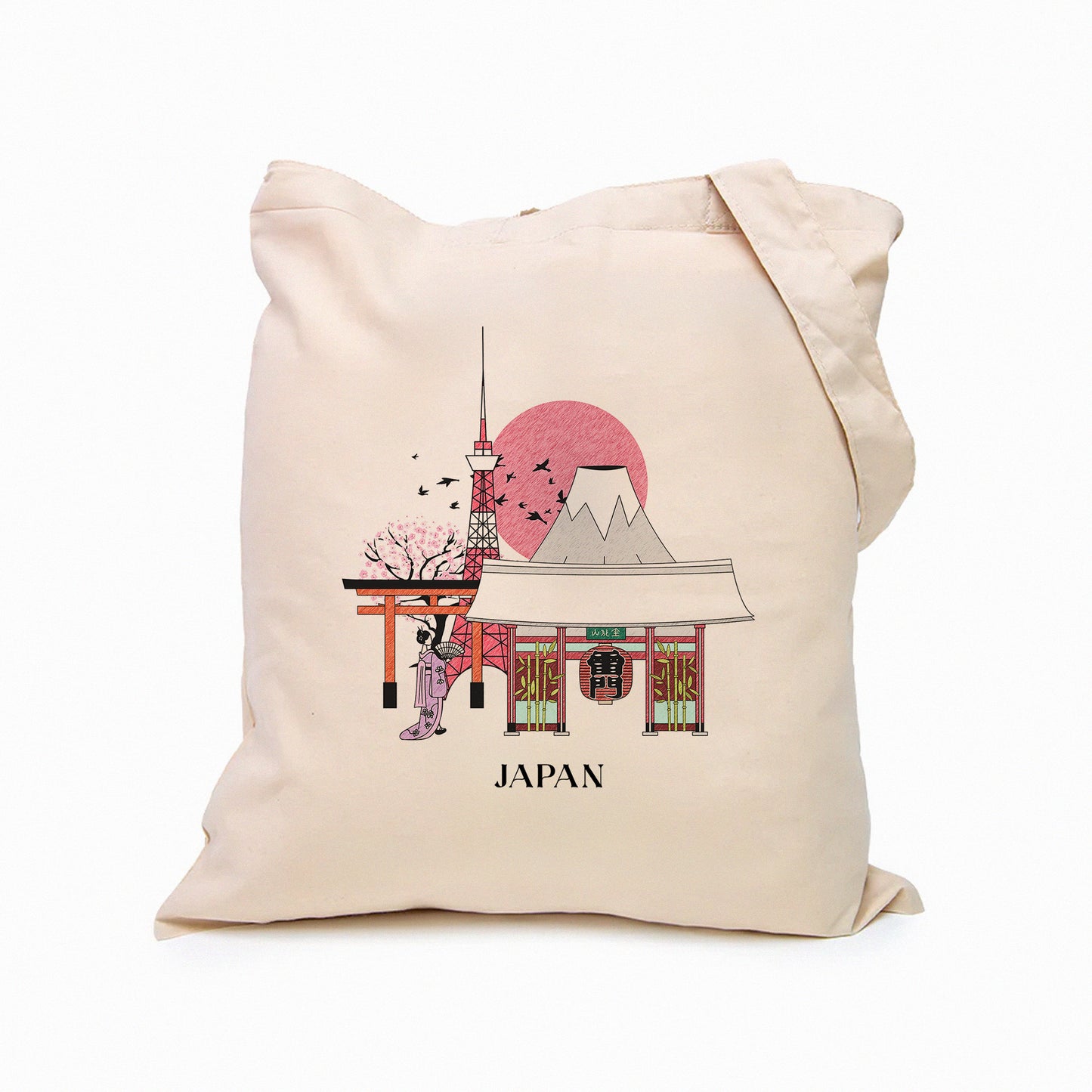 Japan Personalized Tote Bag