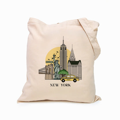 New York Personalized Tote Bag