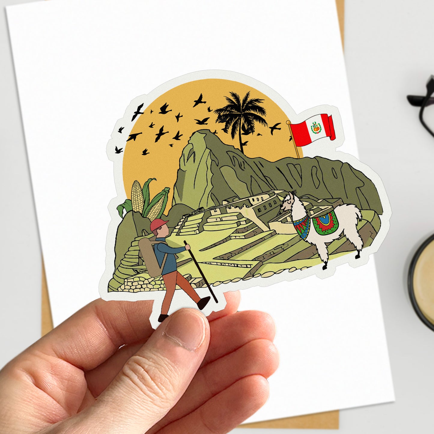 Peru Travel Stickers