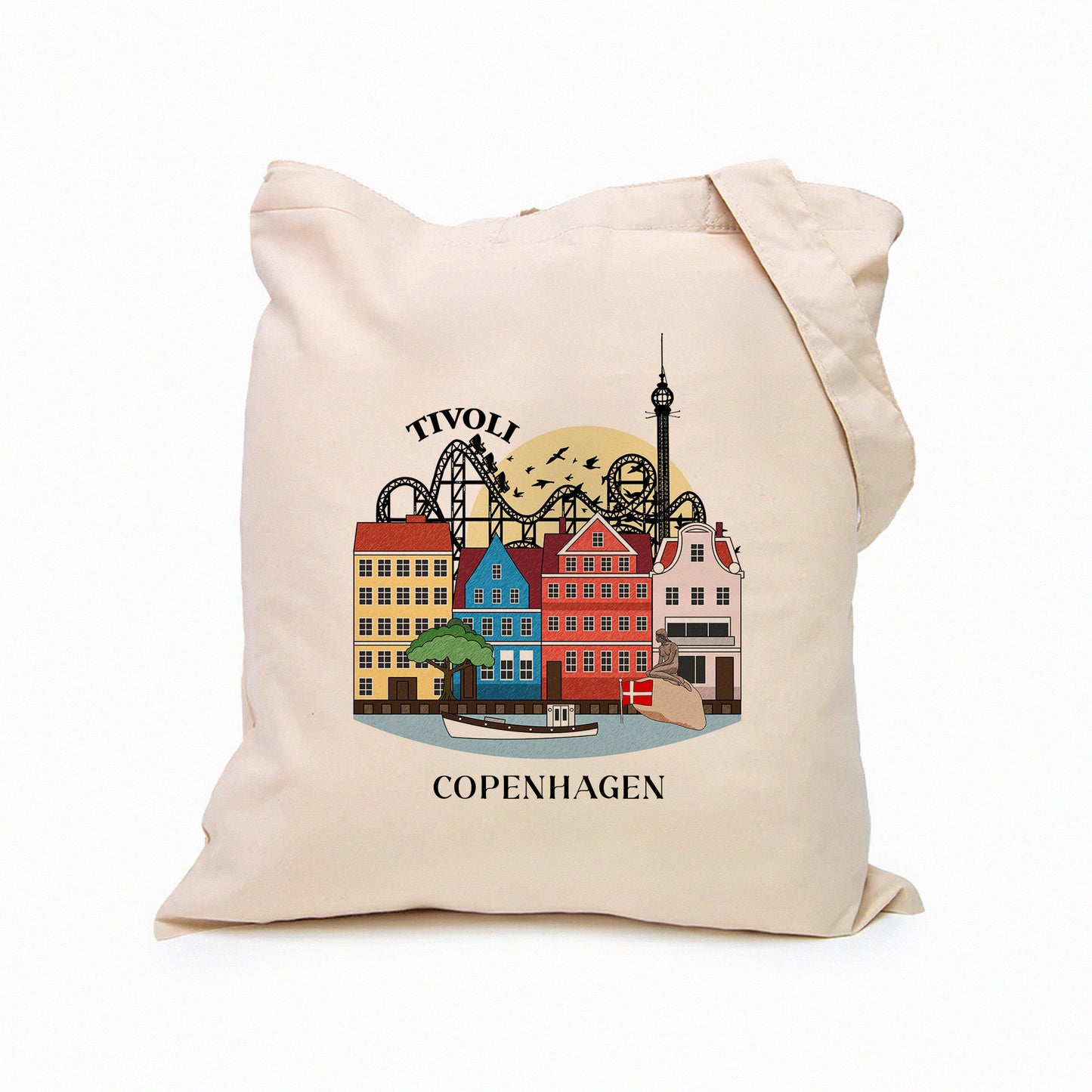 Copenhagen Personalized Tote Bag