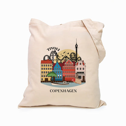 Copenhagen Personalized Tote Bag