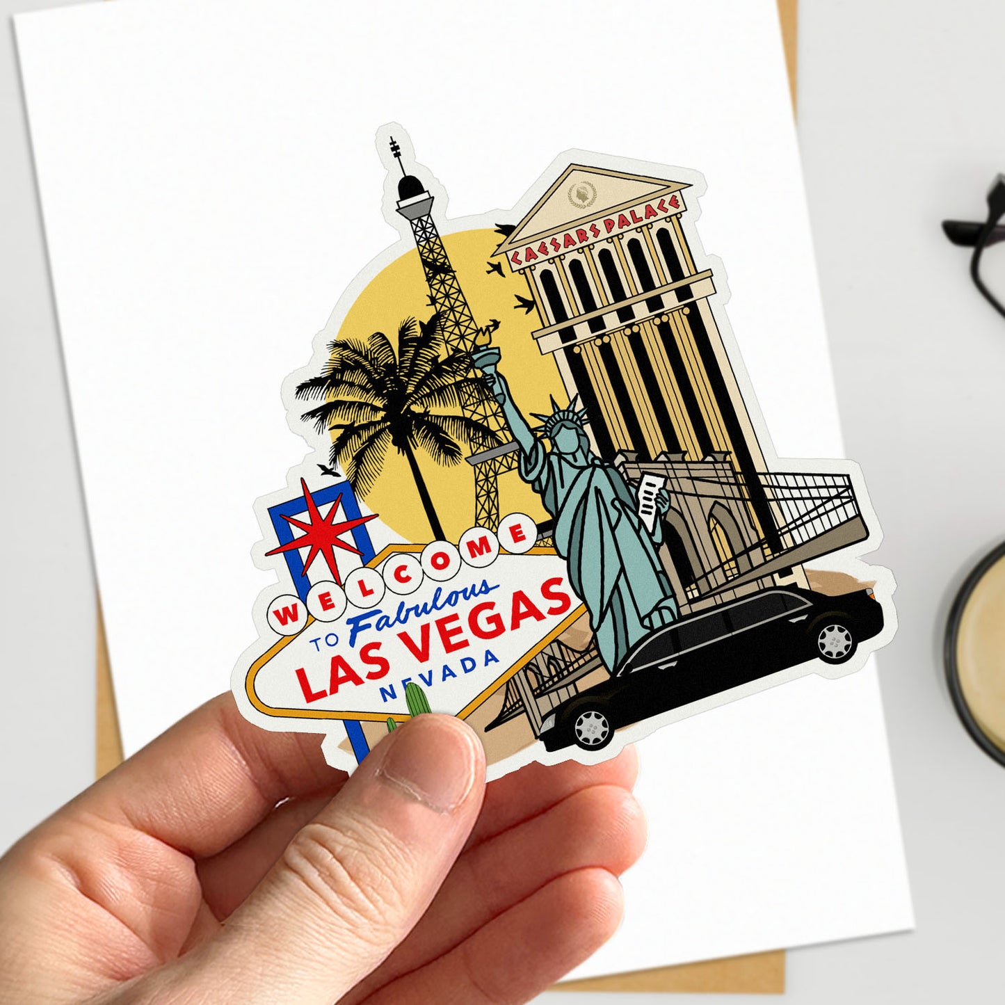 Las Vegas Travel Stickers