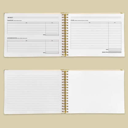 World Map XL Personalised Travel Journal