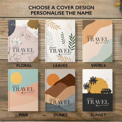 Personalised Deluxe Travel Journal