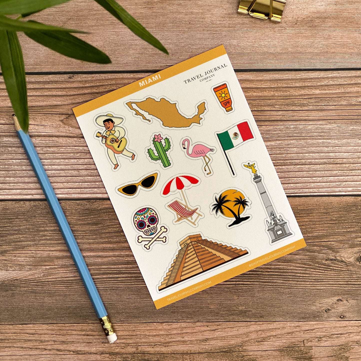 Mexico Notebook Illustrated Travel Journal Series