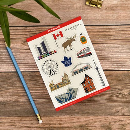 Canada Notebook Illustrated Travel Journal Series